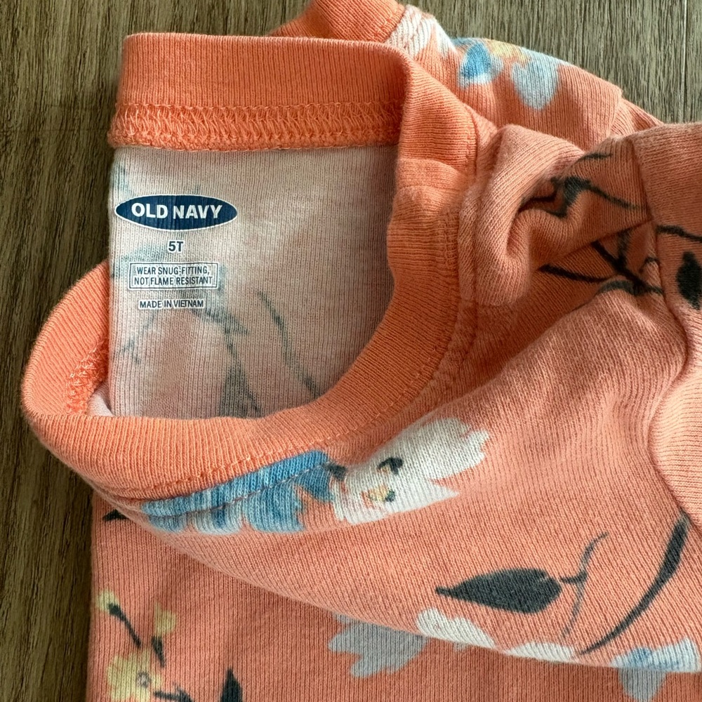 Girls 5/ 5T Cotton Pajamas-Gap, Old Navy, Hartstrings, The Children’s Place PJs - Picture 3 of 8